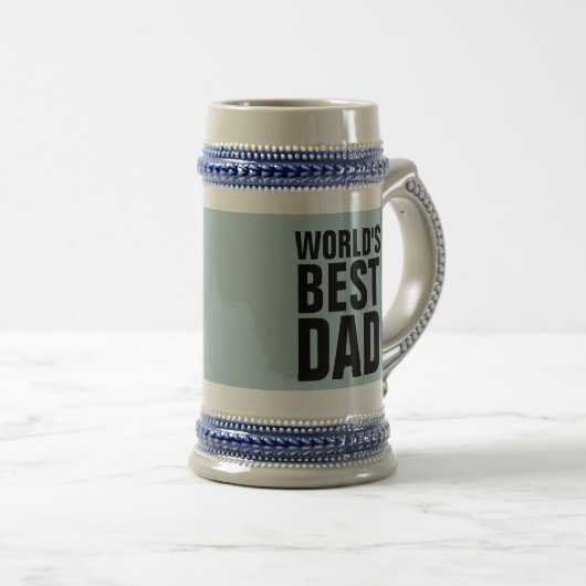 DAD BEER STEIN - WORLDS BESTE VADERDAG BIERPUL (Voorkant rechts)