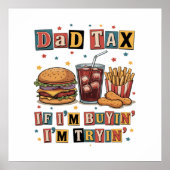 Dad belasting als ik koop, probeer ik poster (Voorkant)