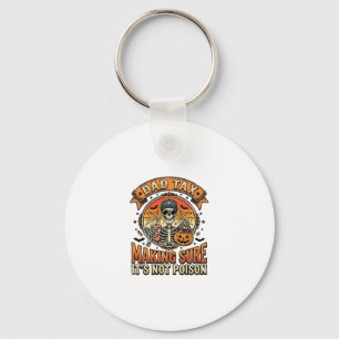 Dad Belasting Grappig Halloween Skelet Snoep_1 Sleutelhanger