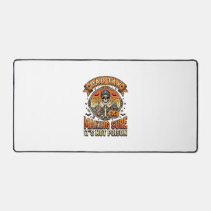 Dad Belasting Grappige Halloween Skelet Snoep_1 Bureaumat
