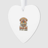 Dad Belasting Grappige Halloween Skelet Snoep_1 Ornament (voorkant)