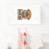 Dad Belasting Grappige Halloween Skelet Snoep_1 Spandoek (Insitu)