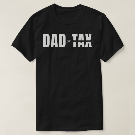 Dad-belasting T-shirt (Design voorkant)