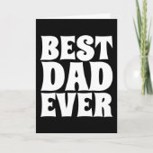 DAD BESTE DAD OOIT WENSKAARTEN KAART (Voorkant)