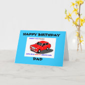 DAD BIRTHDAY-KAART KAART (Gele Bloem)