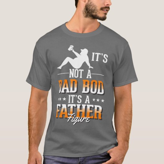 Dad Bod Sarcastic Father T-shirt (Voorkant)
