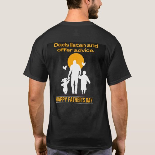 Dad Bod Squad T-shirt (Achterkant)