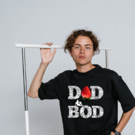 Dad Bod Strawberry Edition Vaderdag T-shirt