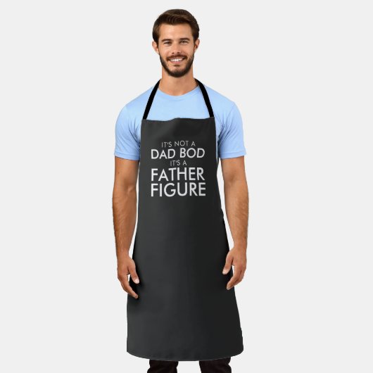 Dad Bod Vader Figuur Schort (Gedragen)