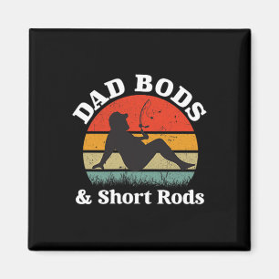 Dad Bods En Korte Stangen 2 Zijdig Vintage Magneet