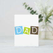 Dad Briefkaart (Staand voorkant)