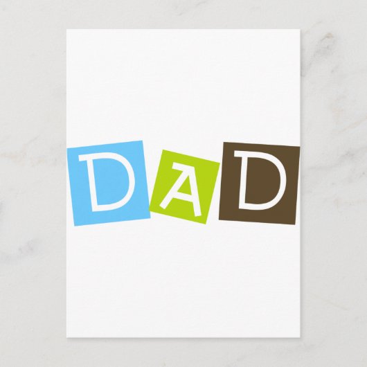 Dad Briefkaart (Voorkant)