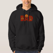 Dad Builder Mason Concrete Bricklayer Hoodie (Voorkant)