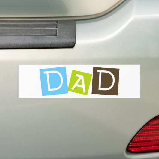 Dad Bumpersticker (Op auto)