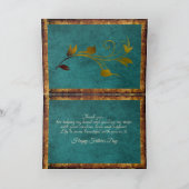 Dad & Child Hands Father's Day Kaart (Binnen)