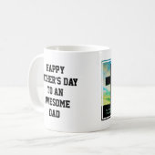 DAD Christelijke Prayer Happy Fathers Day Koffiemok (Voorkant links)