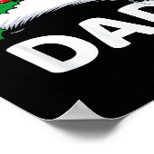 Dad Christmas Family Pajamas Matching Santa Hat Ou Poster (Hoek)