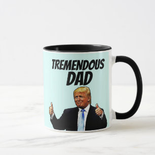 DAD COFFEE MOK, FUNNY DONALD TRUMP MOK
