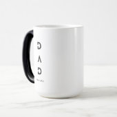 DAD Coffee Mug Magische Mok (Voorkant links)