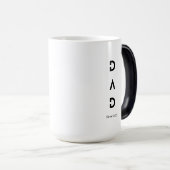 DAD Coffee Mug Magische Mok (Voorkant rechts)
