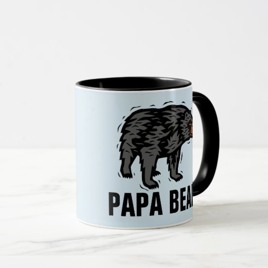 DAD COFFEE MUGS, PAPA-BEER MOK (Voorkant rechts)