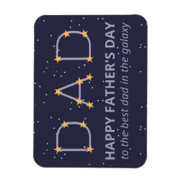 Dad Constellation Happy Vaderdag Magnet Magneet