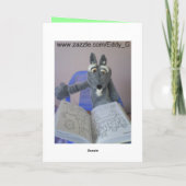 Dad Cook Kaart (Achterkant)