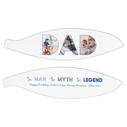 DAD Cutout 3 Photo Collage Man Myth Legend Basketbal (Panelen)