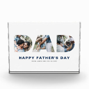 DAD Cutout Photo Happy Vaderdag Photo Block Fotoblokken