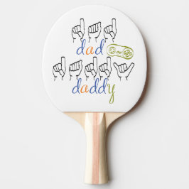 dad, daddy in sign language tafeltennisbatje