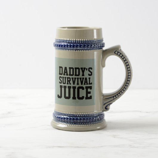 DAD DADDY'S OVERLEVENDE JUICE BEER STEIN BIERPUL (Rechts)