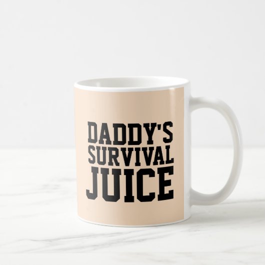 DAD DADDY'S OVERLEVENDE JUICE COFFEE MOK (Rechts)
