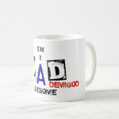 DAD: Darn Geweldige Demigod! Koffiemok (Voorkant rechts)