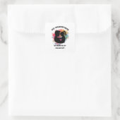 Dad-Daughter Squad - Aangepaste vader en dochter Vierkante Sticker (Tas)