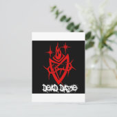 Dad Daze Tribal Heart Briefkaart (Staand voorkant)