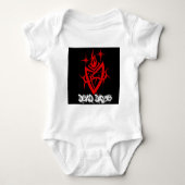 Dad Daze Tribal Heart Romper (Voorkant)