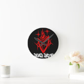 Dad Daze Tribal Heart Ronde Klok (Huis)