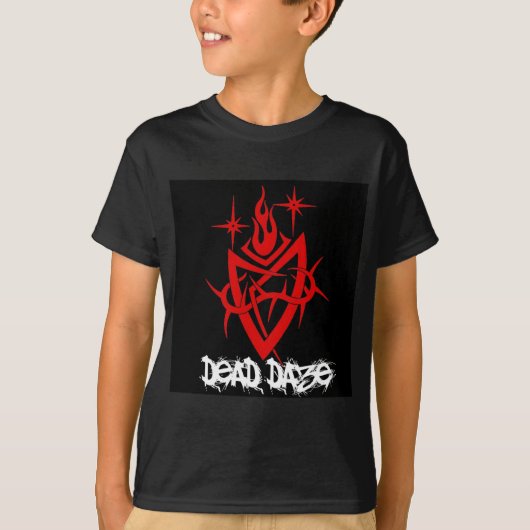 Dad Daze Tribal Heart T-shirt (Voorkant)
