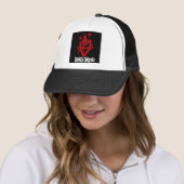 Dad Daze Tribal Heart Trucker Pet (In situ)