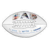 DAD de foto van de Man Migth Legend Blue gradiënt American Football (Voorkant)