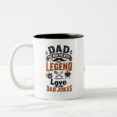 Dad De Man De Mythe De Legende Mok (Links)