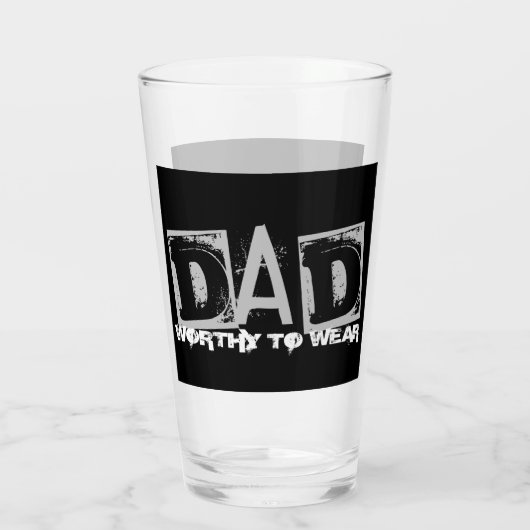 DAD - de moeite waard om te worden Draag Glas (Achterkant)