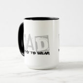 DAD - de moeite waard om te worden Draag Mok (Voorkant links)