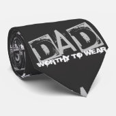 DAD - de moeite waard om te worden Draag Stropdas (Opgerold)