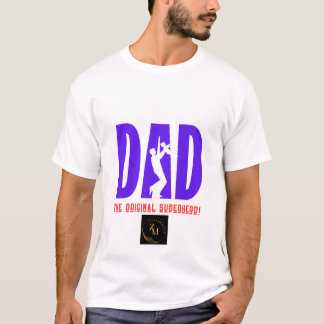 DAD de originele superheld T-shirt