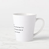 Dad Definitie ☕ | Betekenisvolle Vaderdag cadeau Latte Mok (Rechts)