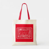 DAD-definitieontwerp Tote Bag (Achterkant)