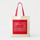 DAD-definitieontwerp Tote Bag (Voorkant)