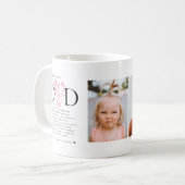 Dad Definition Photo Gift | Custom Daughter Koffiemok (Voorkant links)