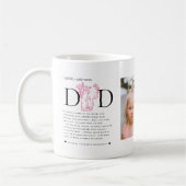 Dad Definition Photo Gift | Custom Daughter Koffiemok (Links)